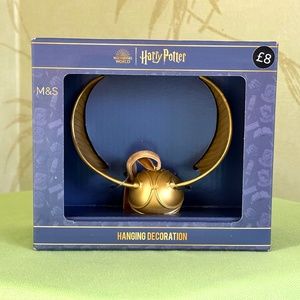 HARRY POTTER SNITCH ORNAMENT:NIB
